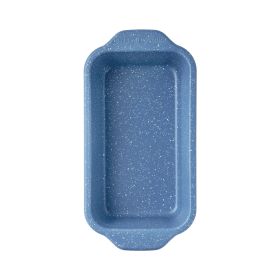 9" x 5" Nonstick Aluminized Steel Loaf Pan, Blue Speckle