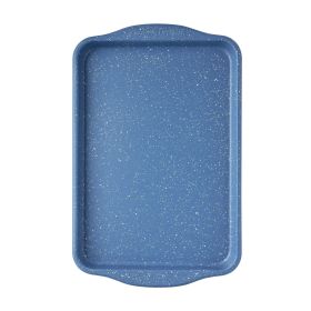 Nonstick Quarter Sheet Pan, 13" x 9", Blue Speckle