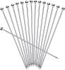 8" Stainless Steel Cocktail Picks, Bloody Mary Skewers (8inch, set of 15)