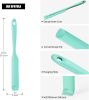 Silicone Jar Scraper Spatula, 600°F Heat Resistant Rubber Scraping Tool for Jam Nut Butter Sourdough