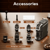 PSH2C   Automatic Concentrated Coffee Maker 1450W 20Bar 600L Tank 7 cup sizes (50ml-240ml) Cold/Hot Coffee Extraction Smart Touch Control Multi-Stage