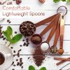 Measuring Cups and Spoons Set of 9 Stainless Steel Dry and Liquid Ingredients