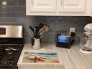 NEW Starfish Glass Cutting Board Decorative Tempered Glass Kitchen Cutting and Serving Board Large Size Chopping Board