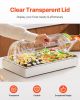 VEVOR Countertop Food Serving Display Container, 1 x 1 Pan Stainless Steel Food Serving Tray