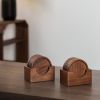 6pcs /Set Wooden Tea Ceremony Tray Coffee Cup Insulation Pad