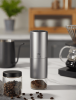 PSNKM10+ Portable Electric Coffee Grinder, Wireless Grinding for 25 Cups per Use, Bean Capacity 20g,3.7V-5600mAh, Stepless Fine-Tuning, Powerful Power